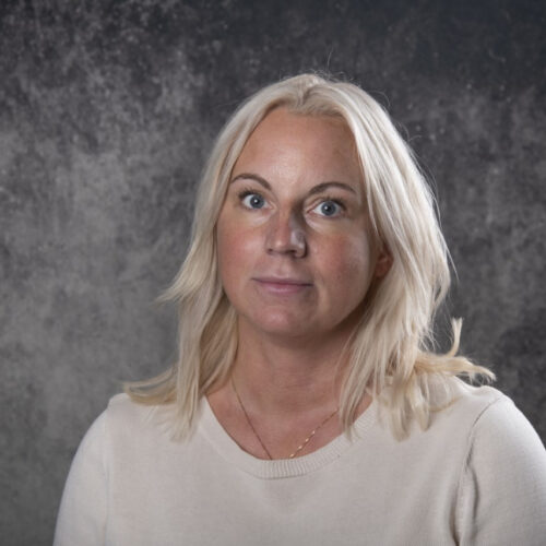 Portr&auml;ttbild av Camilla Persson, HR-specialist i Lycksele kommun.